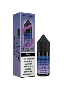 Elux Legend - 10ml Nic Salt E-Liquid - Blue Razz Gummy